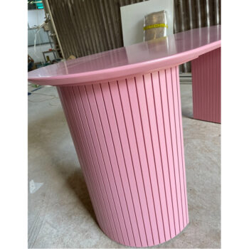 Bàn ăn gỗ chân uốn | Cowodecor