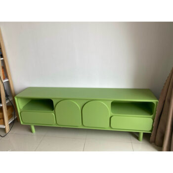 [Cowo Decor - ảnh thật] Tủ tivi cánh bo hộc kéo
