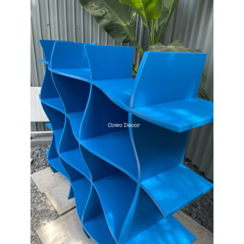 [cowo decor] Kệ sóng lưới trang trí hàng sơn đẹp 1m5xC1m2