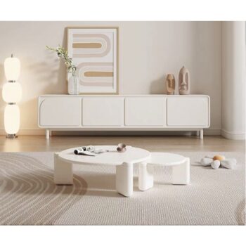 [ảnh thật] Bàn sofa/ bàn trà bệt D80/D50 #cowodecor