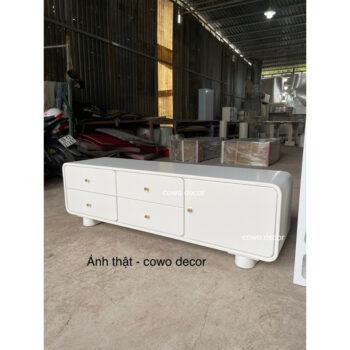 [cowodecor] Tủ tivi góc cong 1m6