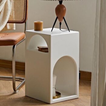 [Cowo Decor] Kệ đèn, tủ đầu giường gỗ MDF sơn màu