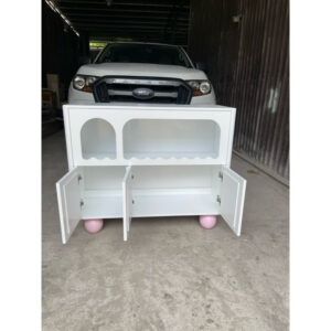 [Cowodecor] Tủ trang trí KaKa 1mxC83x35 cánh phối màu trơn