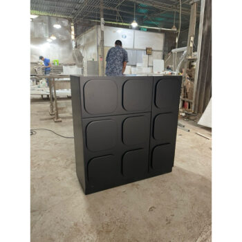 [Cowodecor- ảnh thật] Mono Tủ hoạ tiết ô vuông nổi