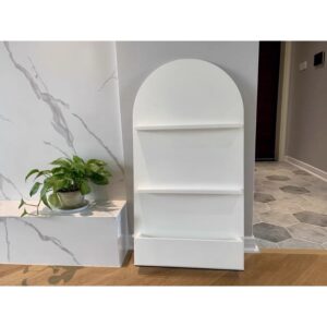 Kệ gỗ trang trí bo tròn kệ nail 110x60x10 | Cowodecor