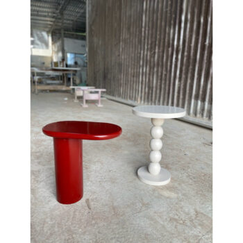 [Cowodecor] Bàn nhỏ, Kệ góc chân bi C45xD32