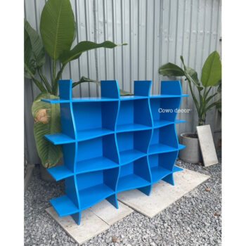 [cowo decor] Kệ sóng lưới trang trí hàng sơn đẹp 1m5xC1m2