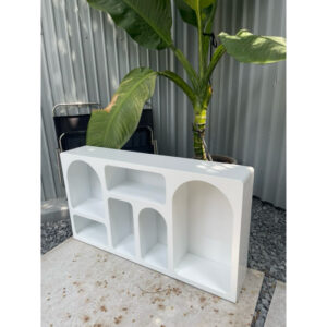 Kệ tủ trang trí Santo ngang size nhỏ | Cowodecor