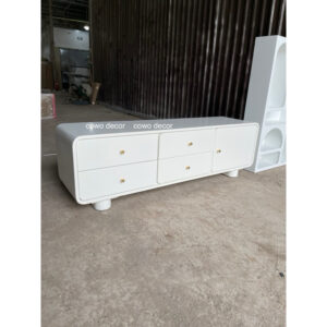 [cowodecor] Tủ tivi góc cong 1m6