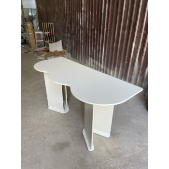 Bàn nửa sóng 1m2/1m5xC75 |cowodecor