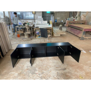 [cowodecor] Tủ tivi 2met hoạ tiết tay nắm vuông