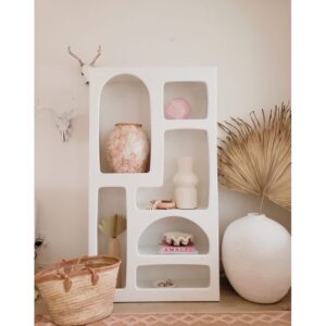 Santo Tủ kệ gỗ trang trí 110x60x20 | Cowodecor
