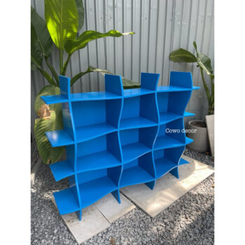 [cowo decor] Kệ sóng lưới trang trí hàng sơn đẹp 1m5xC1m2