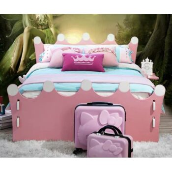 [Ảnh thật] Giường gỗ bé gái 1mx2m [nhiều mẫu]