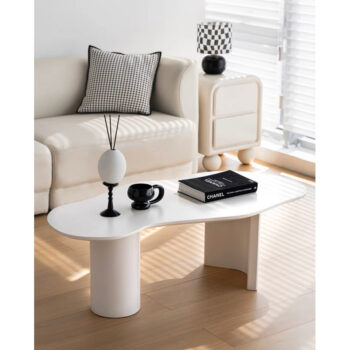[cowodecor- ảnh thật] Bàn sofa chân cong trụ lớn #cowodecor