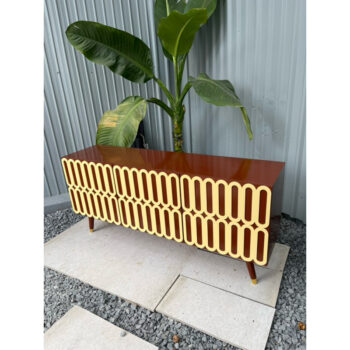 Tủ hoạ tiết mắc xích | Cowodecor