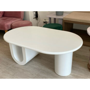 [Cowodecor- ảnh thật] Bàn sofa gỗ chân U 120x60xC40 #cowodecor