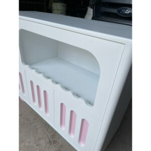 [Cowodecor] Tủ trang trí KaKa 1mxC83x35 cánh phối màu trơn