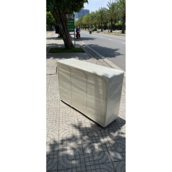 Tủ gỗ 3 cánh bo 120x80x35 | Cowodecor