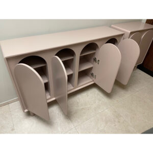 Tủ gỗ 1m4 - 4 cánh bo | Cowo decor