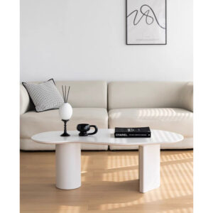 [Cowodecor- ảnh thật] Bàn sofa gỗ chân U 120x60xC40 #cowodecor