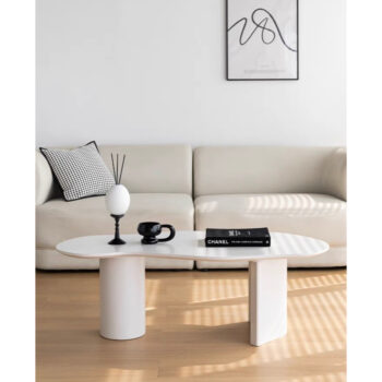 [Cowodecor- ảnh thật] Bàn sofa gỗ chân U 120x60xC40 #cowodecor
