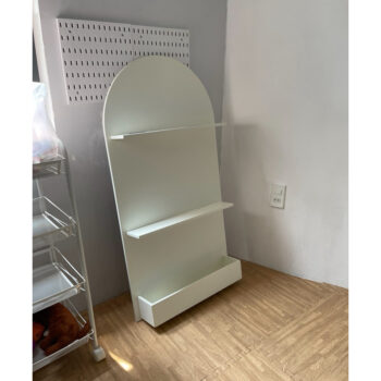 Kệ gỗ trang trí bo tròn kệ nail 110x60x10 | Cowodecor