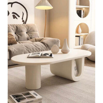 [Cowodecor- ảnh thật] Bàn sofa gỗ chân U 120x60xC40 #cowodecor