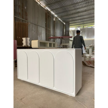 Tủ gỗ 1m4 - 4 cánh bo | Cowo decor