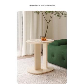 [cowodecor] Kệ đầu giường, bàn góc oval 48x45x35