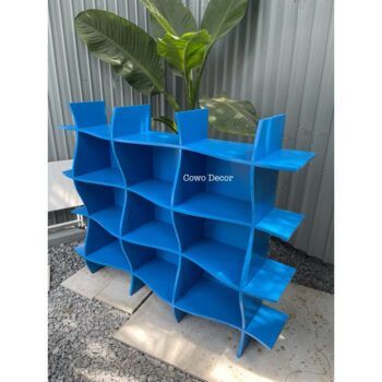 [cowo decor] Kệ sóng lưới trang trí hàng sơn đẹp 1m5xC1m2