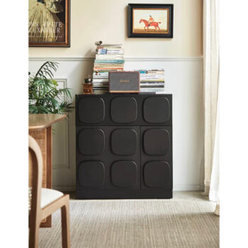 [Cowodecor- ảnh thật] Mono Tủ hoạ tiết ô vuông nổi