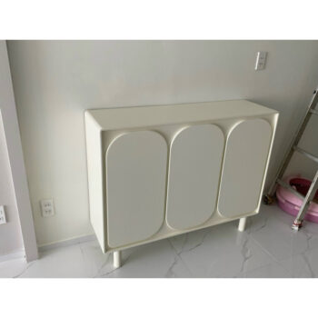 Tủ gỗ 3 cánh bo 120x80x35 | Cowodecor