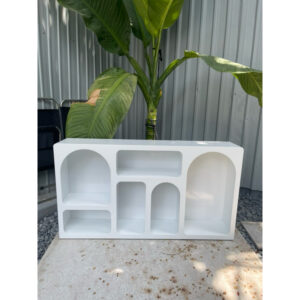 Kệ tủ trang trí Santo ngang size nhỏ | Cowodecor