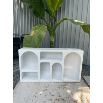 Kệ tủ trang trí Santo ngang size nhỏ | Cowodecor