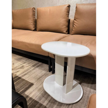 [cowodecor] Kệ đầu giường, bàn góc oval 48x45x35