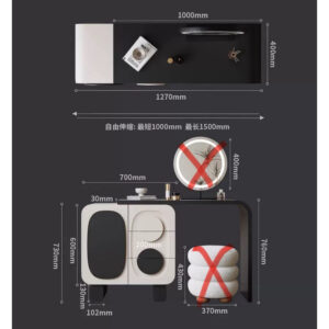 [Cowodecor] Tủ Lila, set bàn tủ