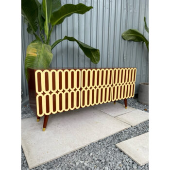 Tủ hoạ tiết mắc xích | Cowodecor
