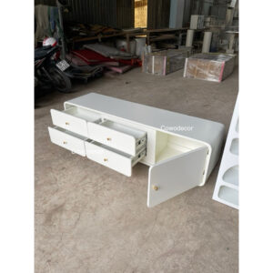 [cowodecor] Tủ tivi góc cong 1m6