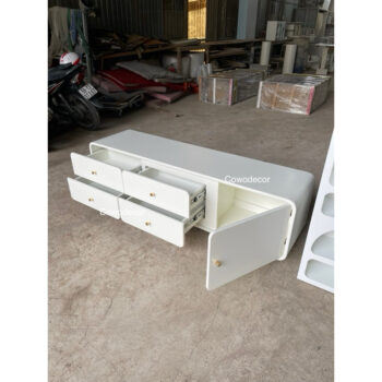 [cowodecor] Tủ tivi góc cong 1m6